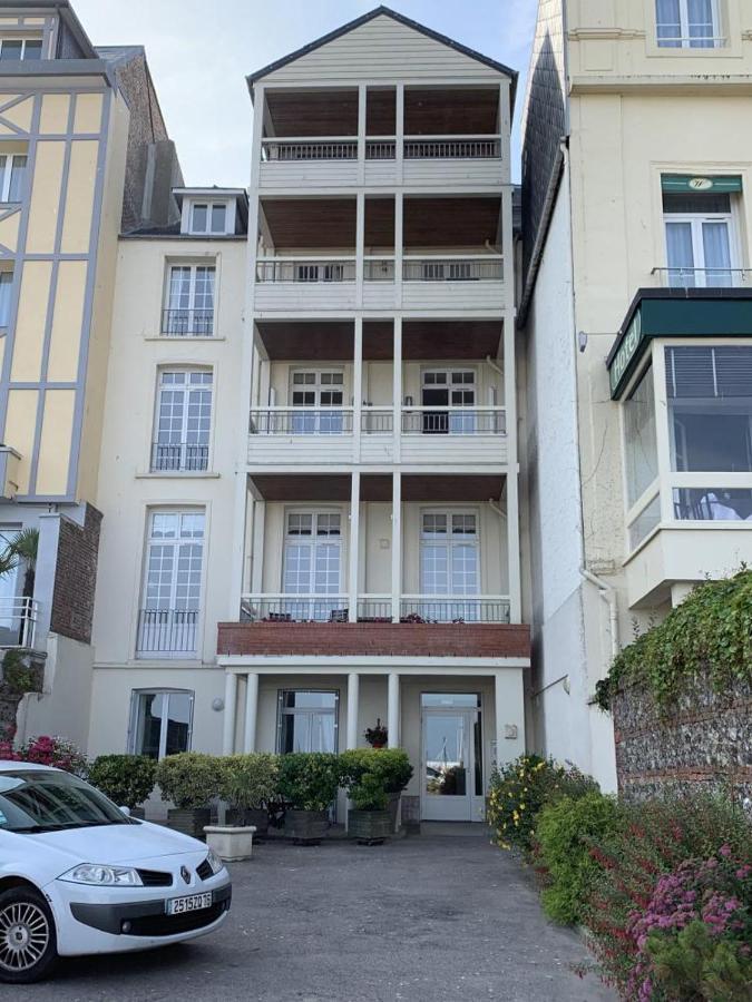 Front De Mer Appartement Vue Cour Dieppe Exterior foto
